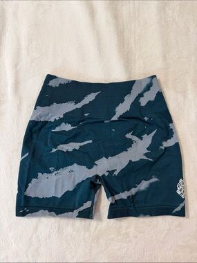 Darc Sport Teal and Gray Camouflage Swim Hybrids